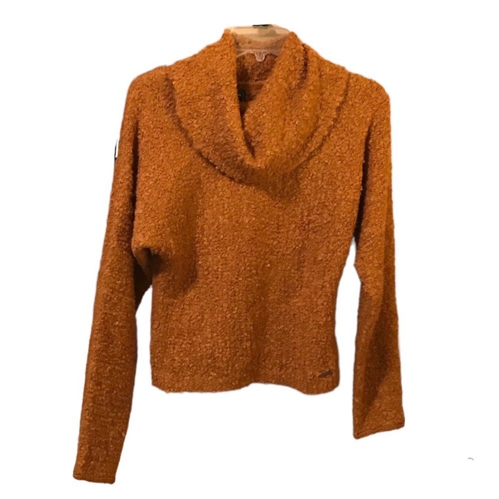 Abercrombie & Fitch Orange Brown Knit Crowl Turtle Neck Sweater- Size XSmall